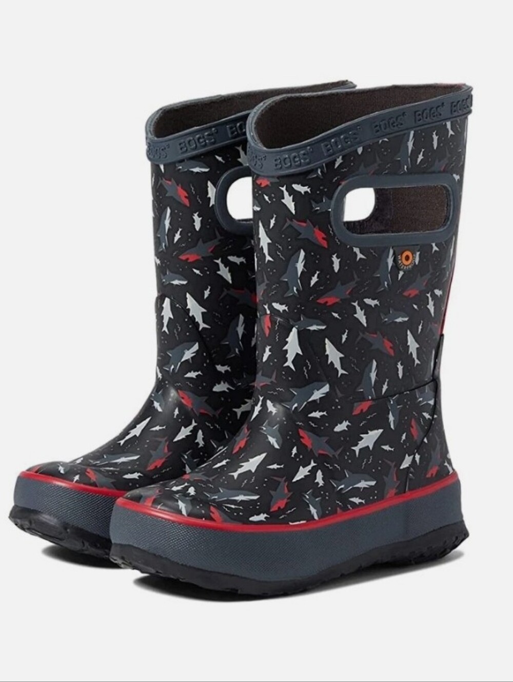 Children Unisex Boots Bogs Kids Rain Boots Shark Size 13